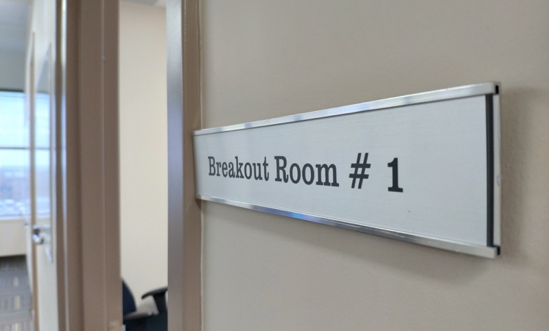 Webinar breakout room